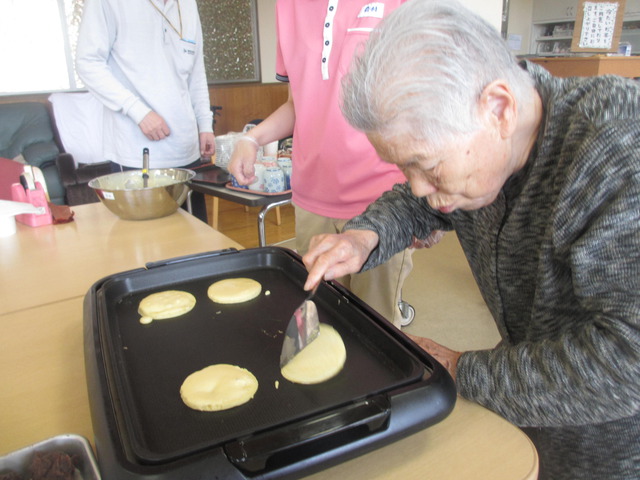 どら焼き作り