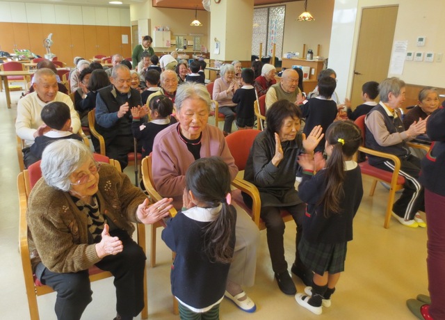 くさみ幼稚園の園児さん来苑