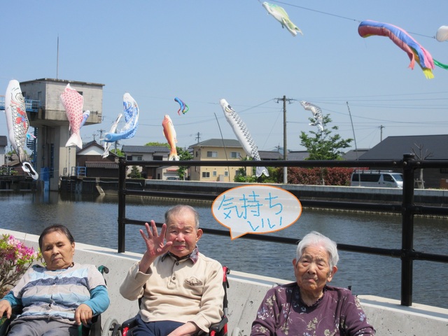 皆でお散歩に