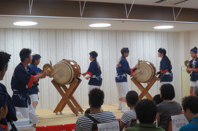 新馬借一二三会による演武