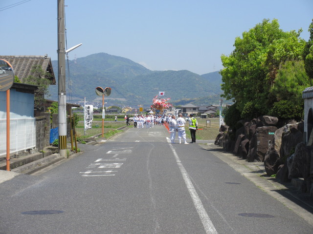 次の山車の到着