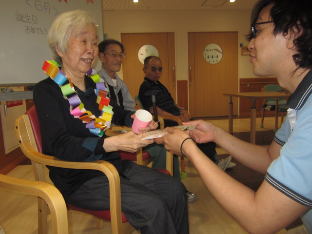 ６月は５名の方がお誕生日