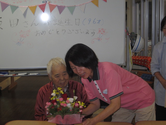 ご家族様より「お花のプレゼント」