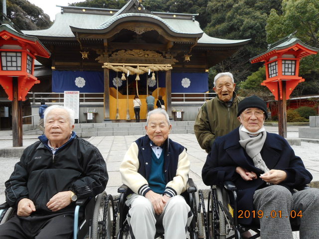 戸上神社へ初詣