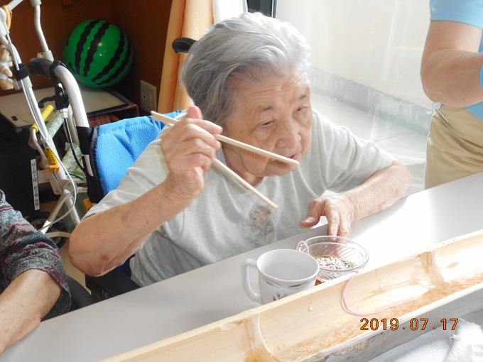 そうめん流し