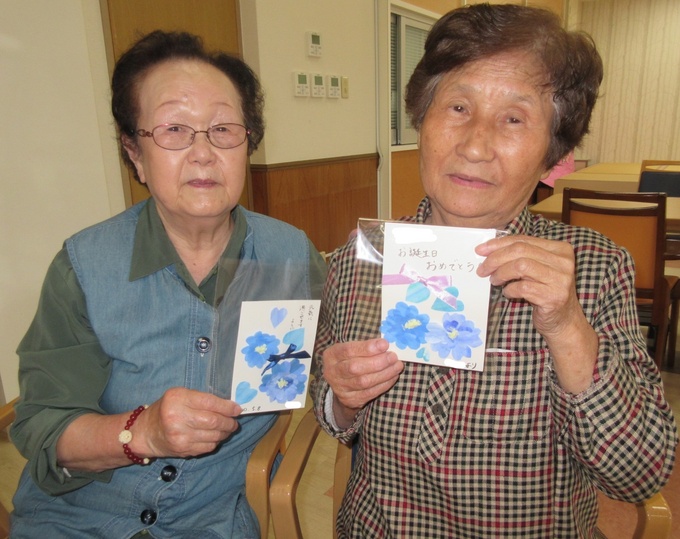 デイサービス　☆お誕生日会☆彡