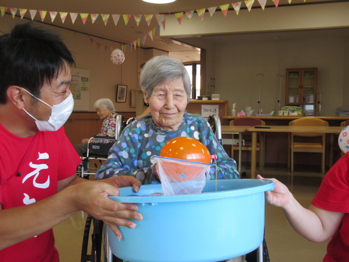 夏祭りを行いました（2階）②