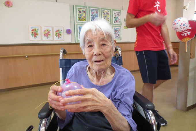 夏祭りを行いました（3階）④