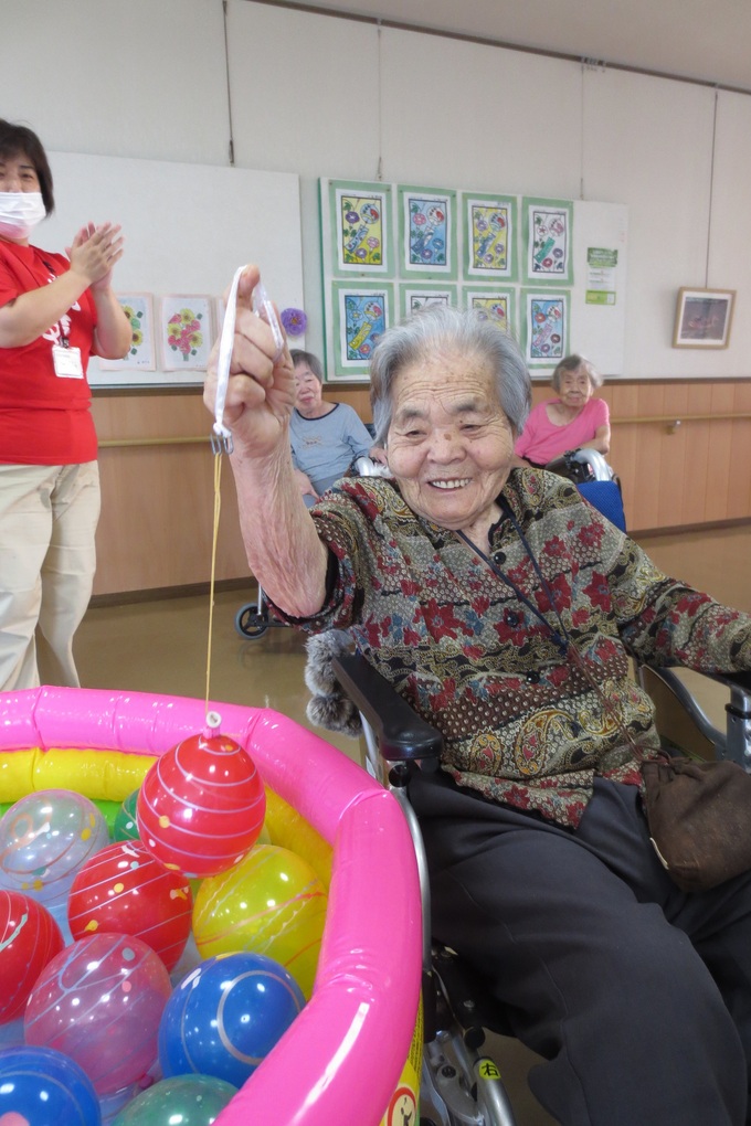 夏祭りを行いました（3階）⑤