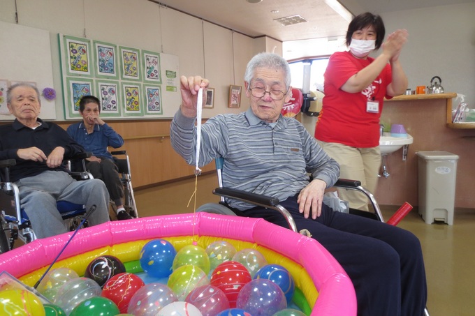 夏祭りを行いました（3階）⑥