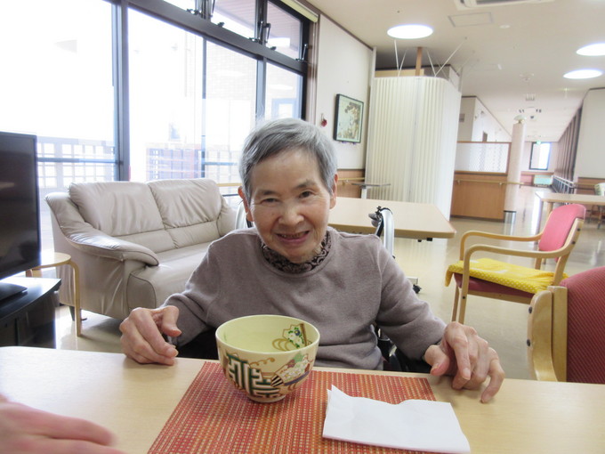 お茶会が行われました②