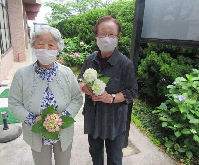 デイサービス　～紫陽花見学～