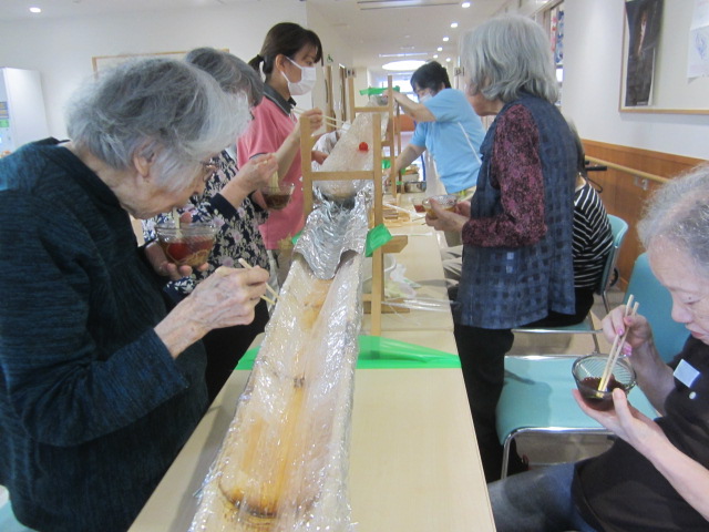 そうめん流し