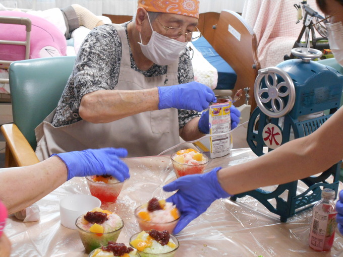 涼を呼び込む　☆清涼フルーツかき氷☆