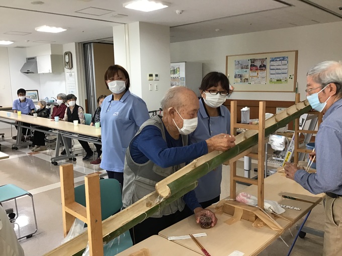 流しそうめん