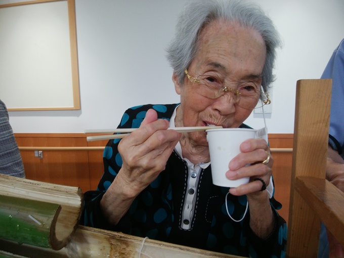 流しそうめん⑤