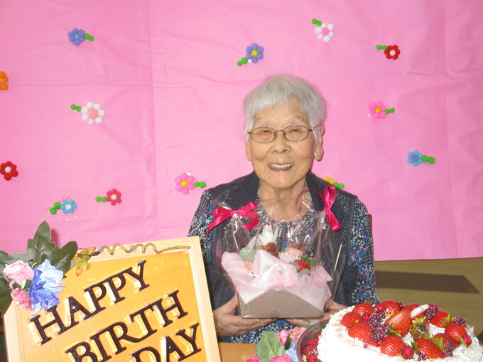 デイサービス　☆お誕生日会☆彡