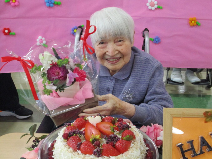 デイサービス　☆お誕生日会☆彡