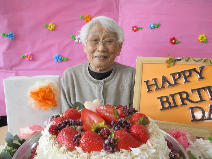 デイサービス　☆お誕生日会☆彡