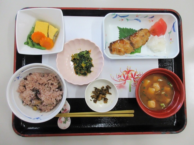 本日の昼食です。