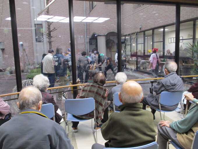 デイサービス　☆餅つき☆彡