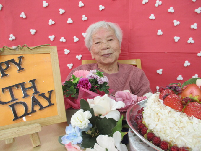 デイサービス　☆お誕生日会☆彡