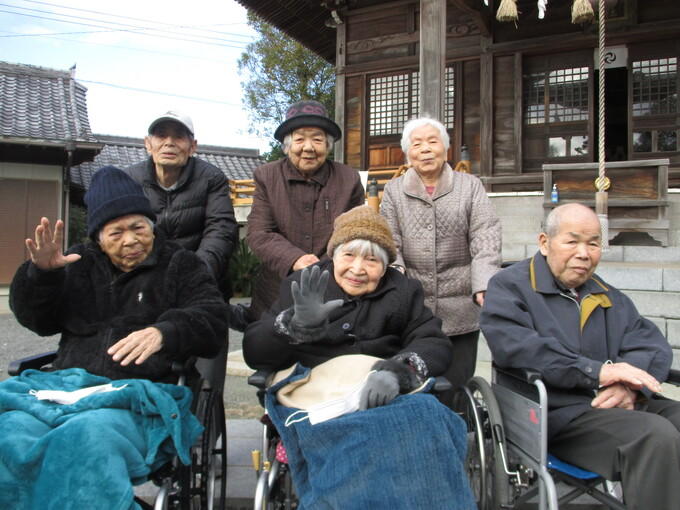 デイサービス　☆初詣③☆彡