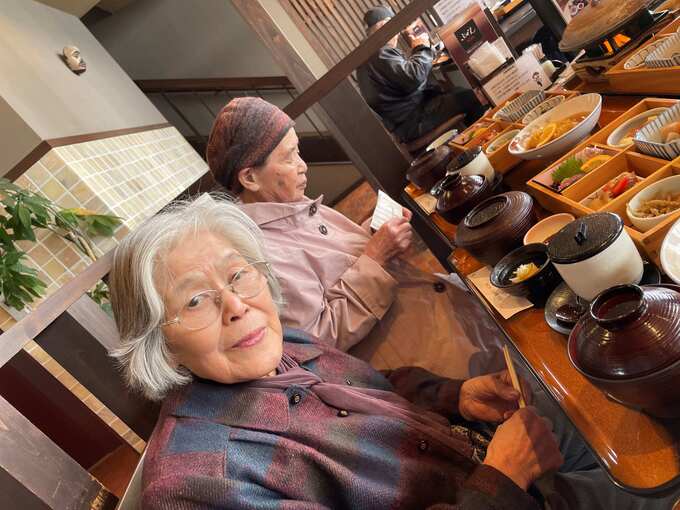 外食＆花見ドライブ