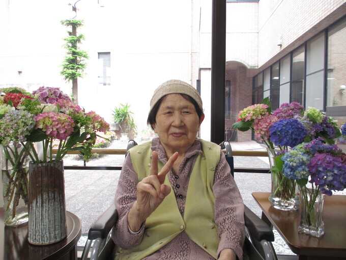 ☆紫陽花と一緒に☆彡①