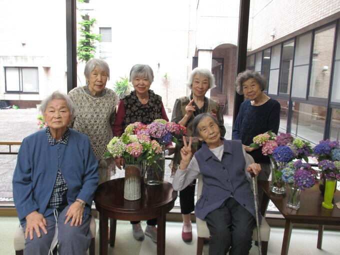 ☆紫陽花と一緒に☆彡③