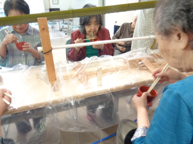 そうめん流し
