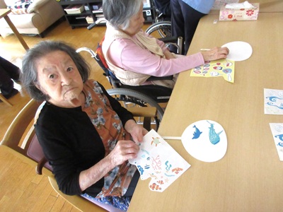 夏祭り☆彡うちわ作り