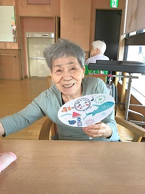 夏祭り☆彡うちわ作り