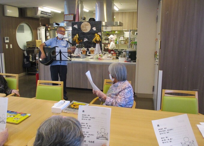 中秋の名月の日に…