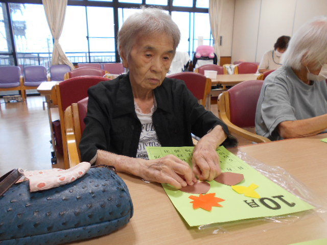 カレンダー作成（デイサービス）