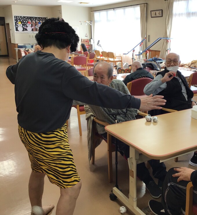 節分行事（デイサービス）