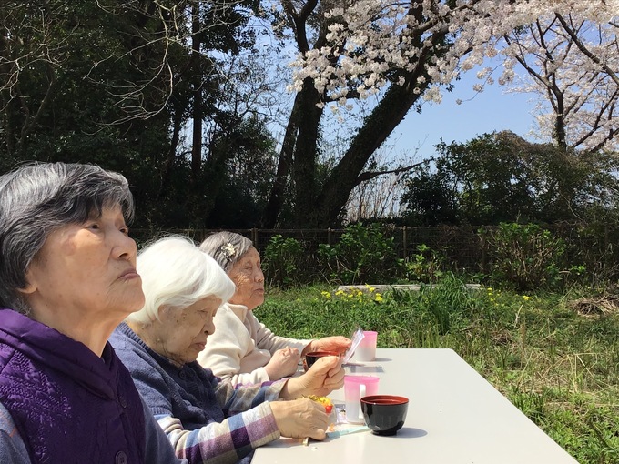 花見（夕日が丘）