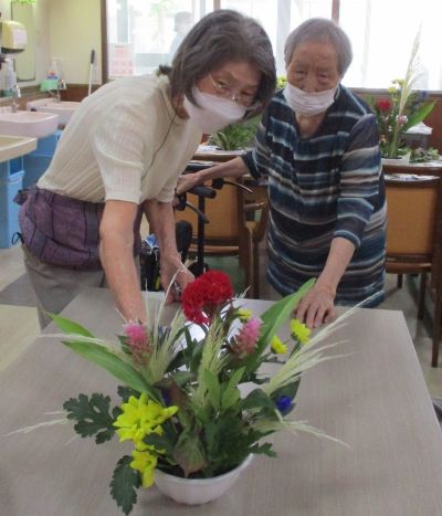 生け花教室☆彡②