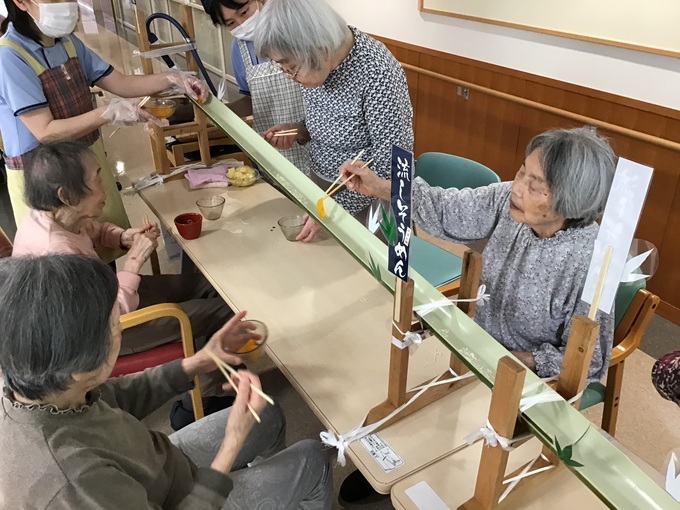 そうめん流し