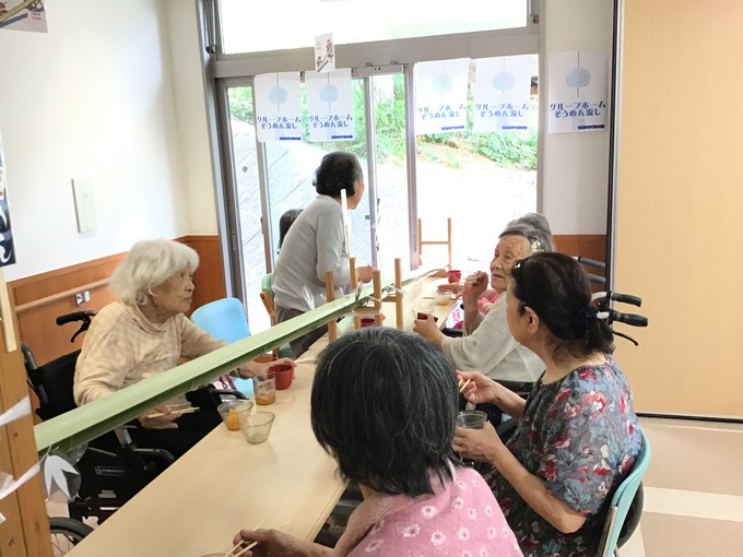 そうめん流し